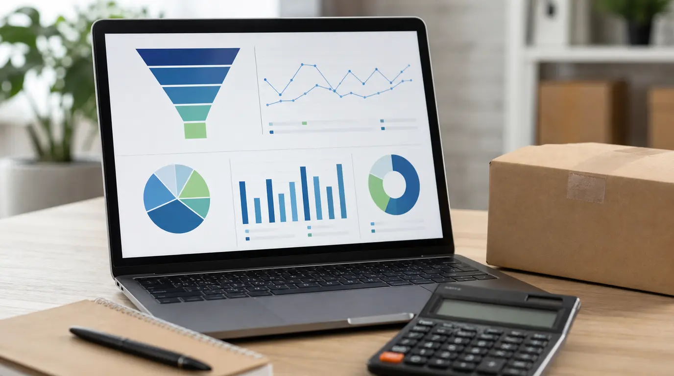 Checkout conversion rate analysis for ecommerce store