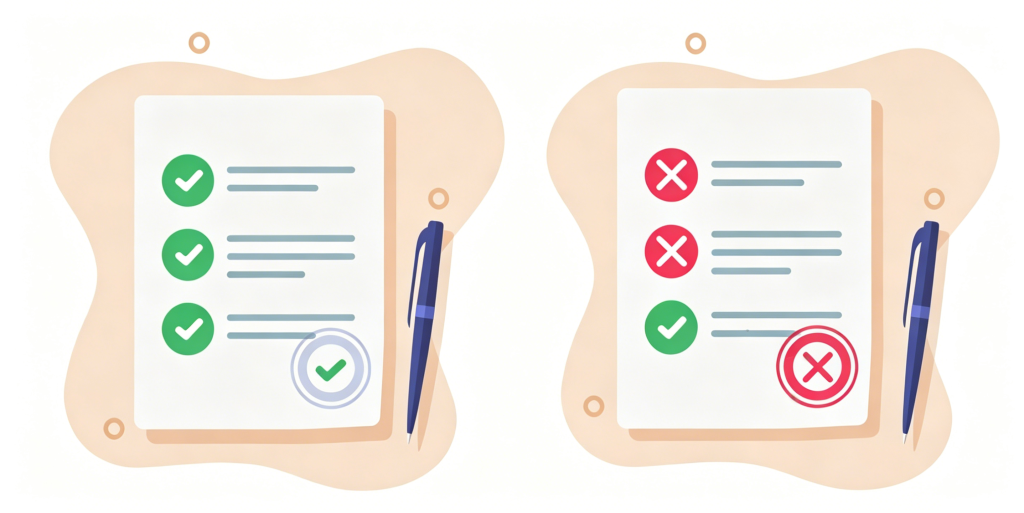 Wiio’s First Check & Second Verification System