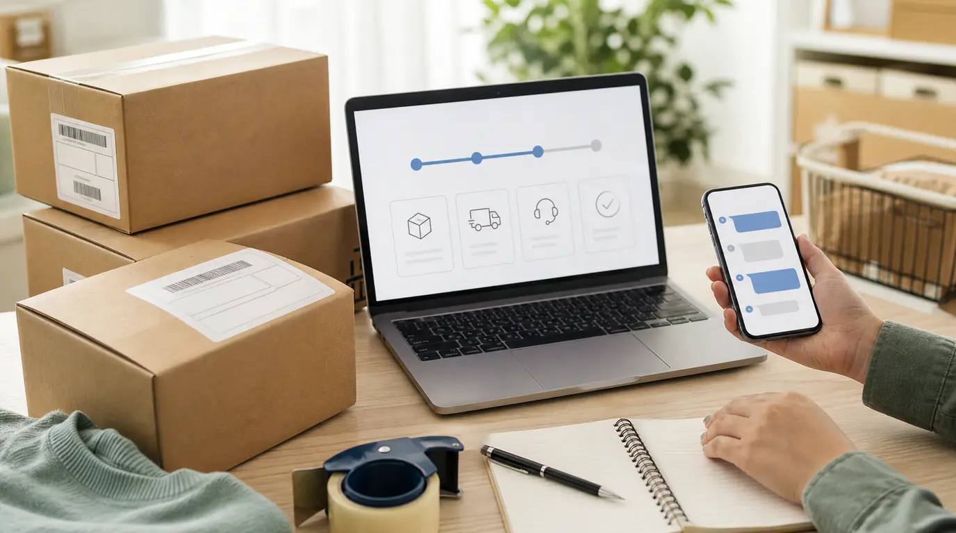 Order tracking and shipping updates that help build customer trust